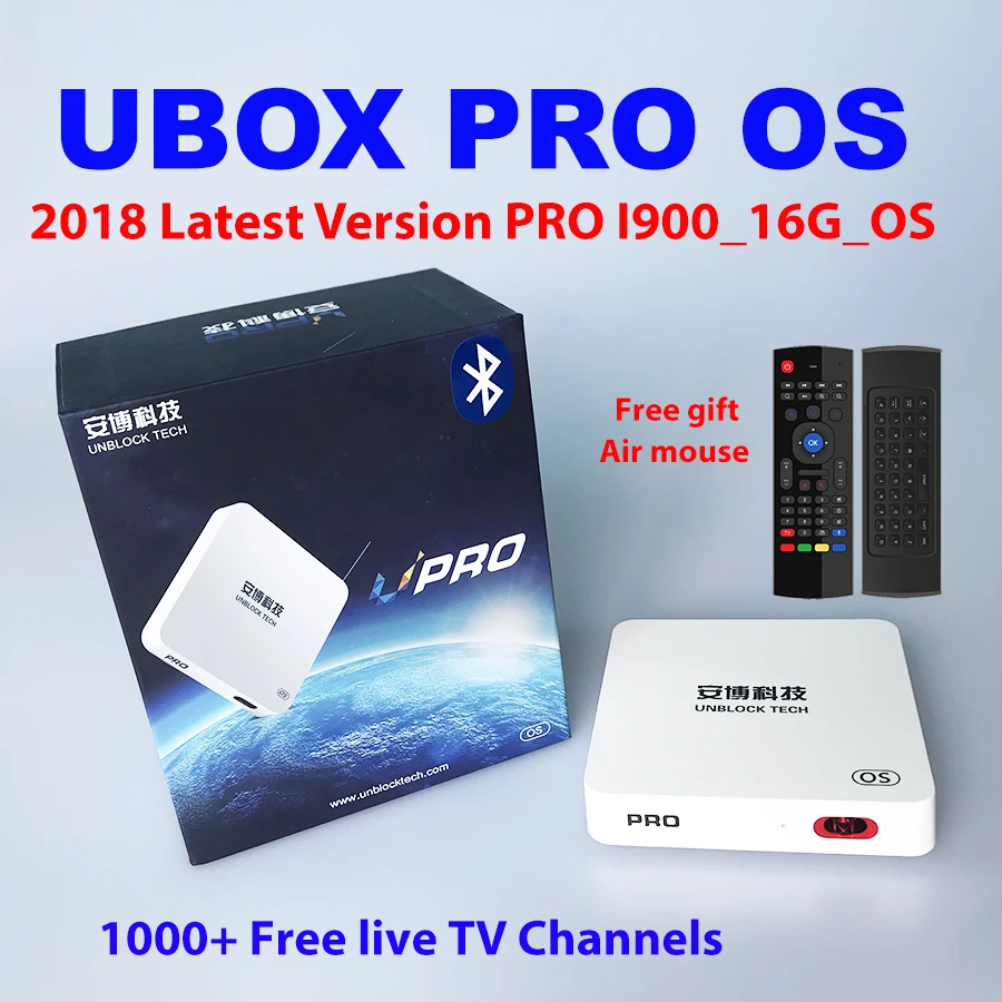 UBOX PRO OS ubox4 ubox5 Bluetooth Lates ubox 4 Gen android free ip tv 1000 ТВ Каналы 4K 1080P HD Новая Зеландия