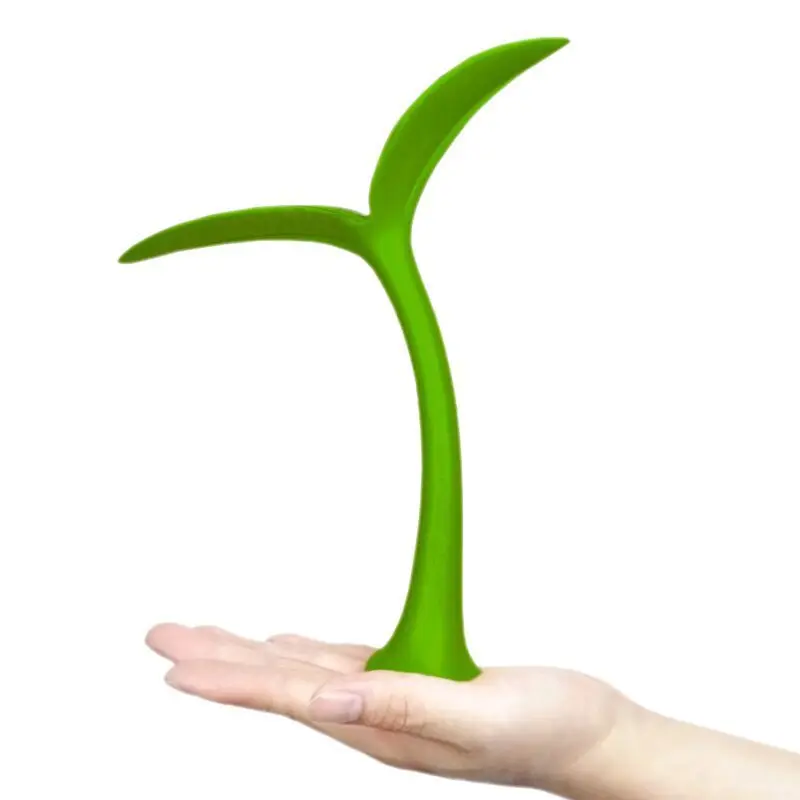 New Arrival Funny Car Sticker 3D Green Sapling Creative Stickers Devil Horn Anti Collision Cute Tentacles Decoration Car Styling