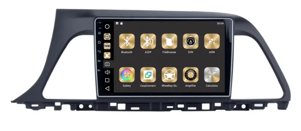 Автомобильная аудиосистема Carplay 9 дюймов Android 0 для Hyundai Sonata 2015 2016 головное