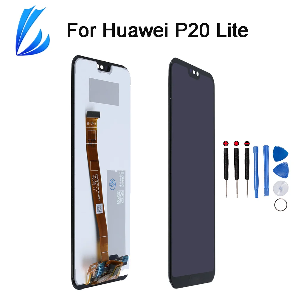 

LL TRADER 100% Tested P20 Lite LCD Display Assembly For Huawei P20 Lite Touch Panel Nova 3e Screen Replacement Repair Digitizer