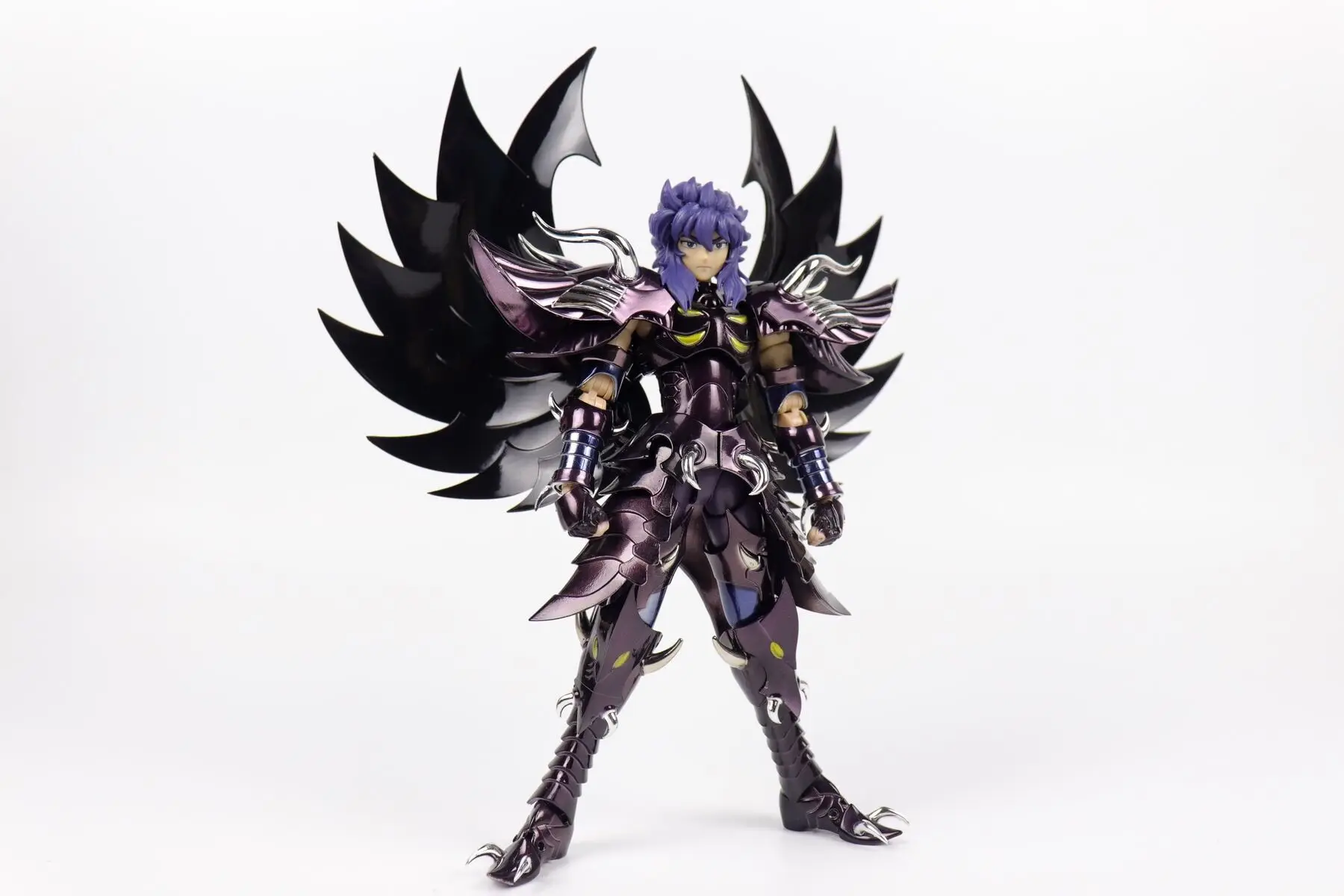 

in stock CS Model Saint Seiya Myth Cloth Hades Saint Aiakos PVC Hades Specters Garuda Aiakos Action Figure Model Toys