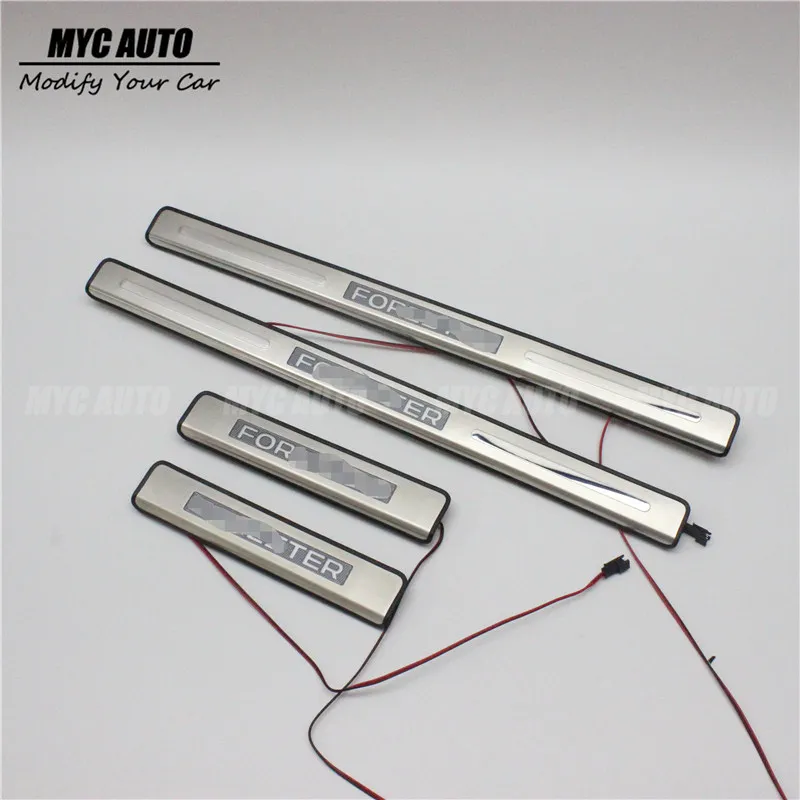 

Door Sill Plate 2014 2015 2016 2017 2018 For Subaru Forester Stainless Steel Protecter Trim Accessories Welcome Scuff Peadls