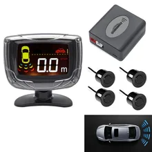 Car Parking Sensors 4 Sensors 22mm LED Digital Display Car Reverse Backup Radar Reversing Parking Detector Monitor System Car Parking Sensors 4 Sensors 22mm LED Digital Display Car Reverse Backup Radar Reversing Parking Detector Monitor System
