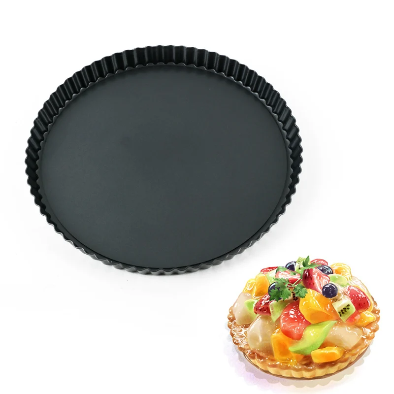 Delidge 1 шт. круглая антипригарная форма для пирогов 3D из нержавеющей стали со съемным дном для пирожных, выпечки, кондитерских форм, сковороды, лидер продаж