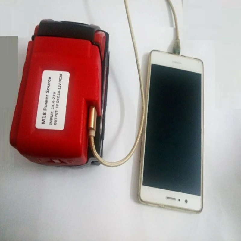 Новейший USB адаптер для зарядного устройства подходит Milwaukee 49 24 2371 M18/M12 U Лидер