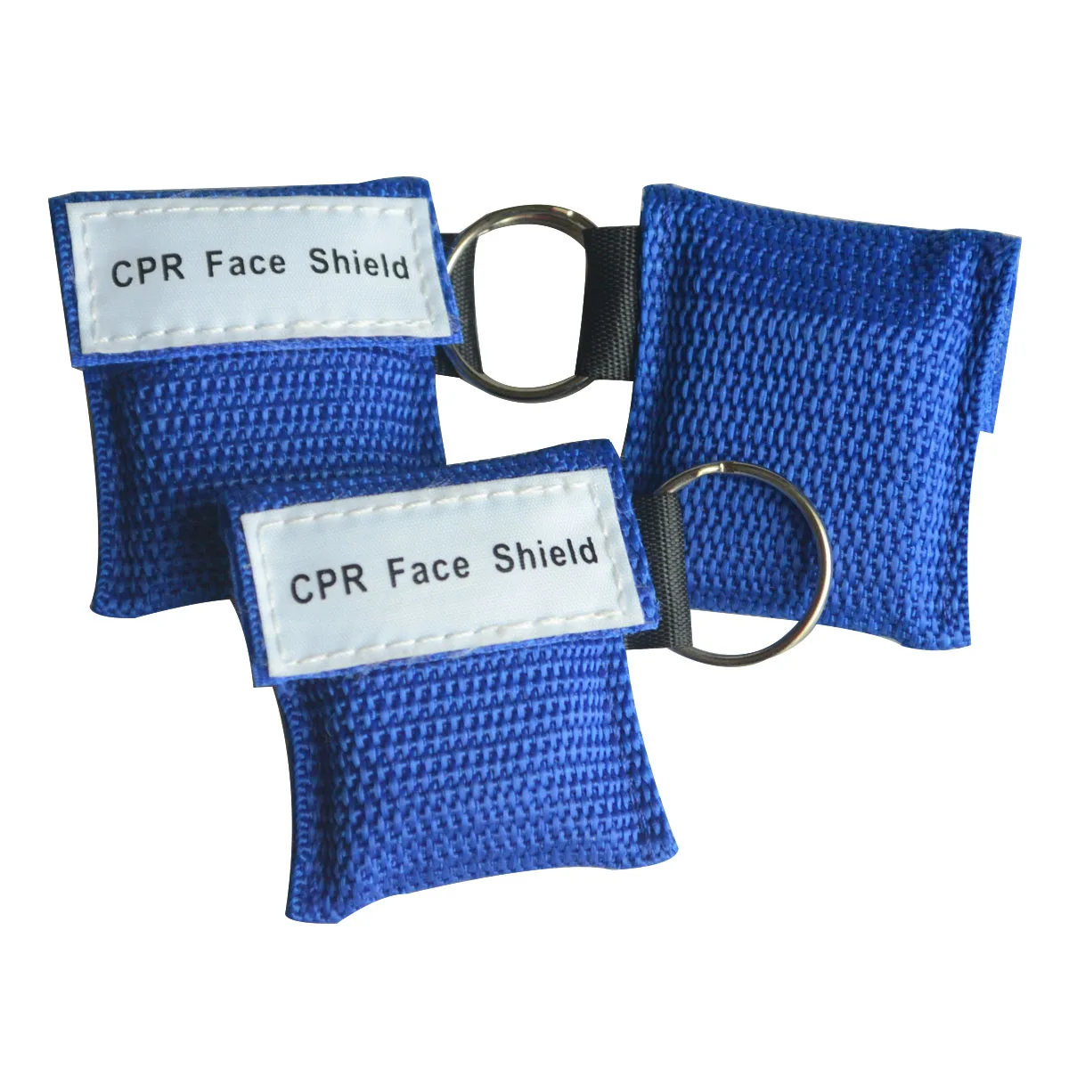 

120pcs CPR Resuscitator Mask Disposable Breathing Face Shield W/ Keychain CE FDA Approved First Aid Rescue Kit Health Care Tool