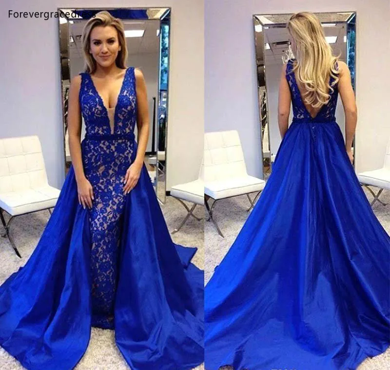 Dubai Arabic Formal Evening Dresses With Detachable Train Applique Sequin Celebrity Gowns New Special Occasion Prom Party Wear BC1042  155 (2)