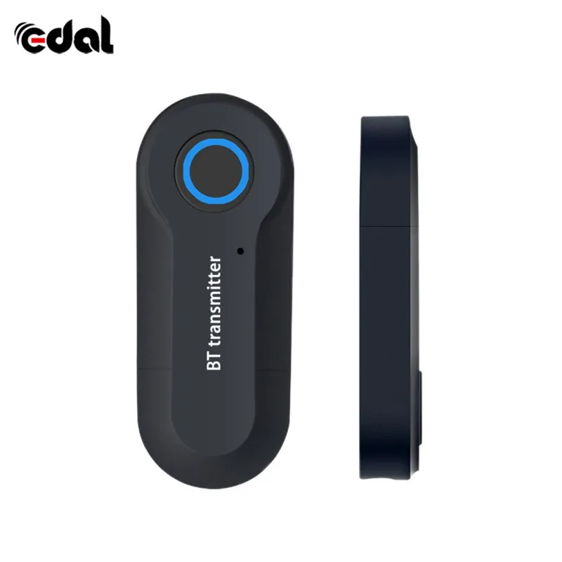

New New Wireless Bluetooth Transmitter Stereo Audio Music Computer Bluetooth 3.5MM Audio Adapter for TV Phone