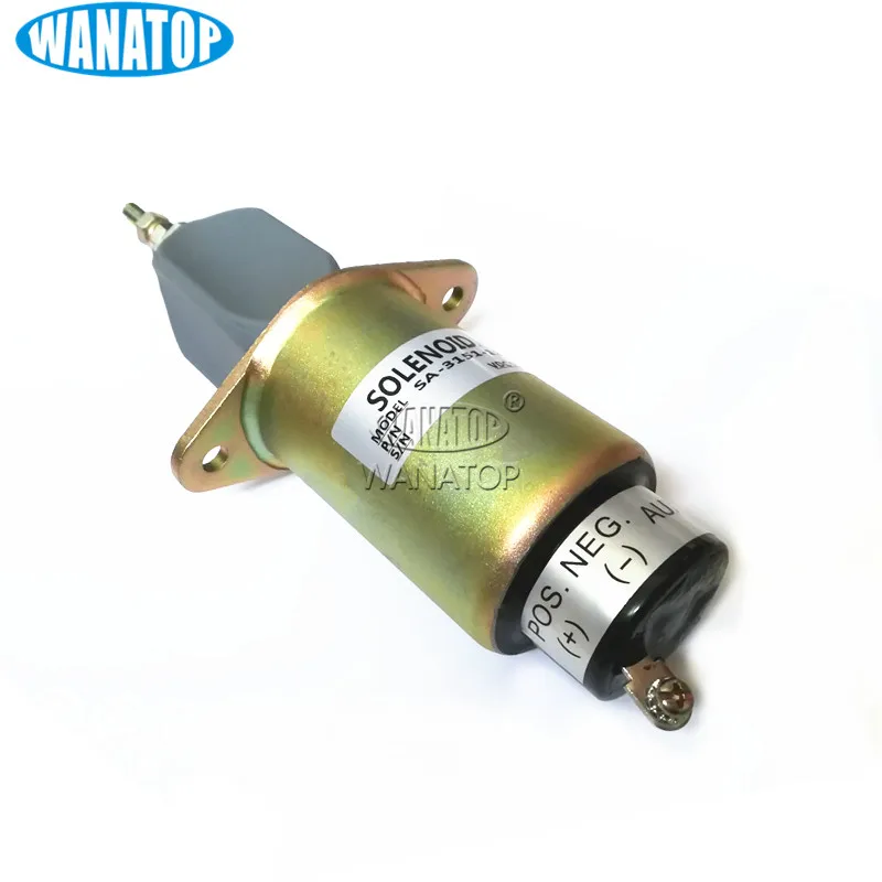 24V топливный соленоидный выключатель клапана SA-3151-24 3906776 для Cummins 6C 8.3L & 4BT 3.3L/3.9L двигатели