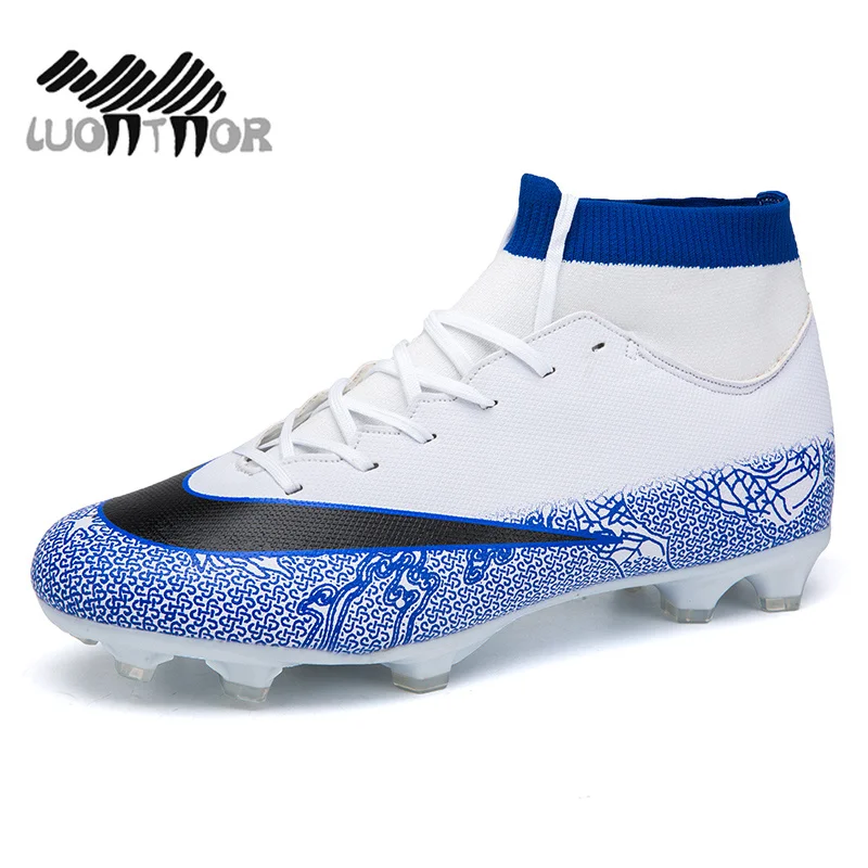 Высокие футбольные бутсы 2018 короткие мужские Sneakersng или Turf Futsal|Обувь для футбола| |