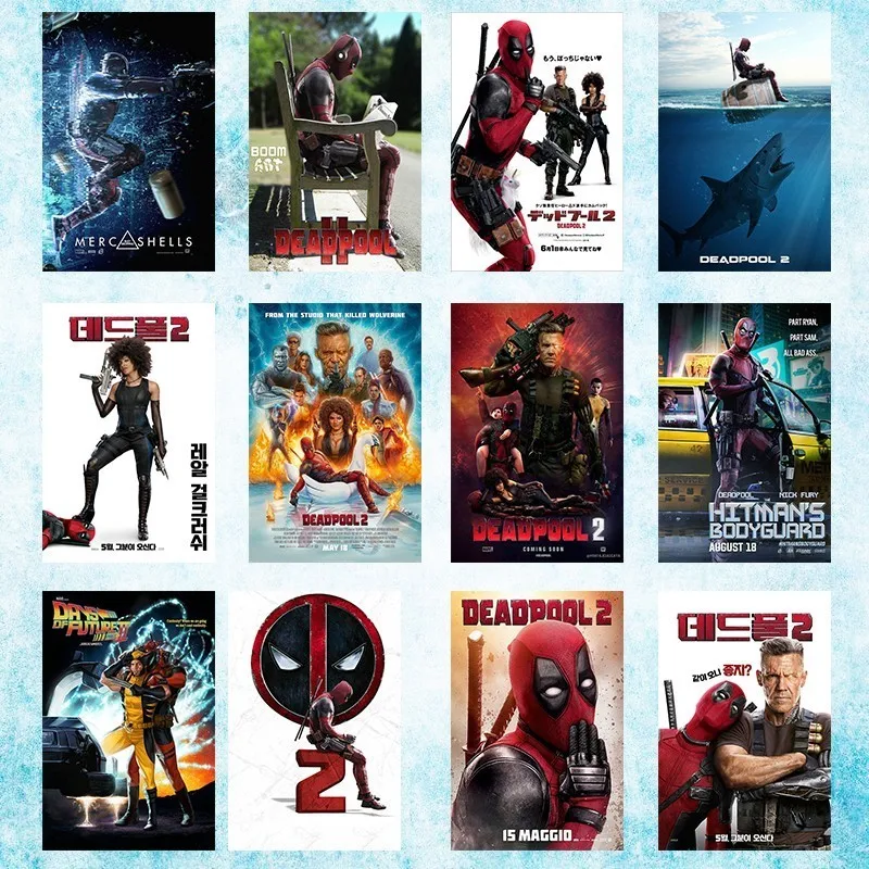 Deadpool 2 Hot Movie Art Silk Poster 13x20 inch