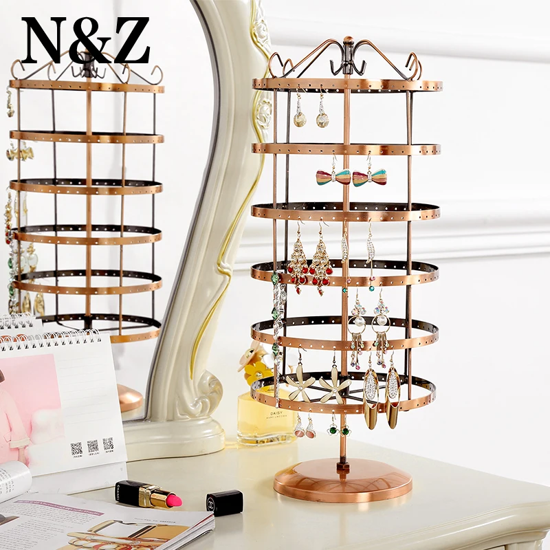 

ANFEI Jewelry Display Rack Jewelry Stand Display Jewelry Holder Jewelry Organizer Earring Holder Total 288 Holes