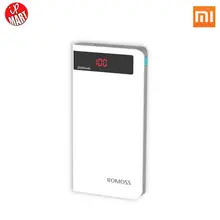 ROMOSS Sinn 6 P 20000 mAh Energienbank Bewegliche Externe Batterie mit Led-anzeige Dual USB Schnellladegerät für iphone7 iphone7plus