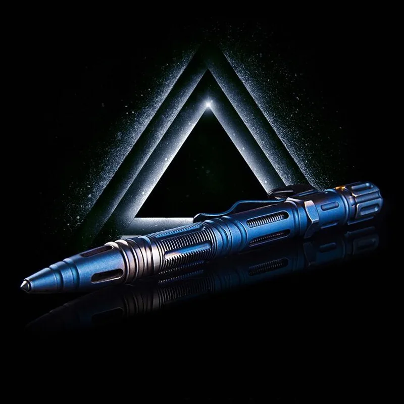 

Outdoor Multi-function Edc Tool, Tactical Pen, Titanium Survival Window Breaker Tungsten Steel Head, Screwdriver, Flashlight