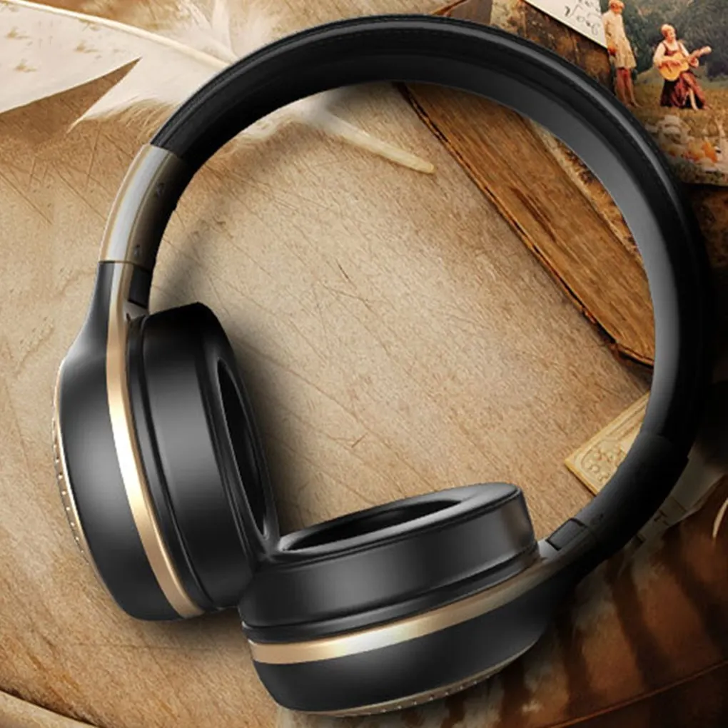USB гарнитура с шумоподавлением складные наушники на ухо беспроводные Bluetooth HD