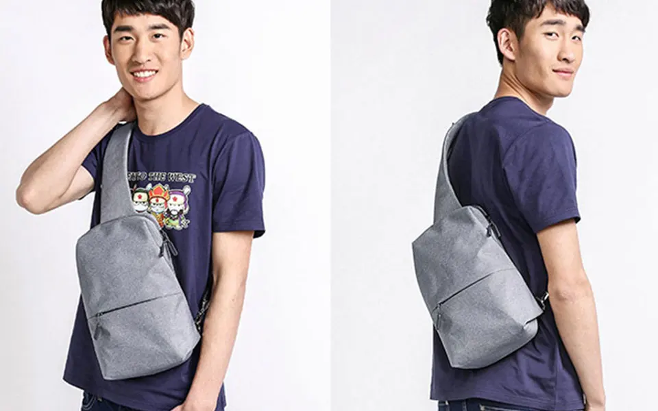 Оригинальные сумки Xiaomi Mijia, рюкзак, нагрудная сумка Youpin, модная сумка для отдыха и путешествий, городская сумка 200*100*400 мм для мужчин и женщин, маленький размер