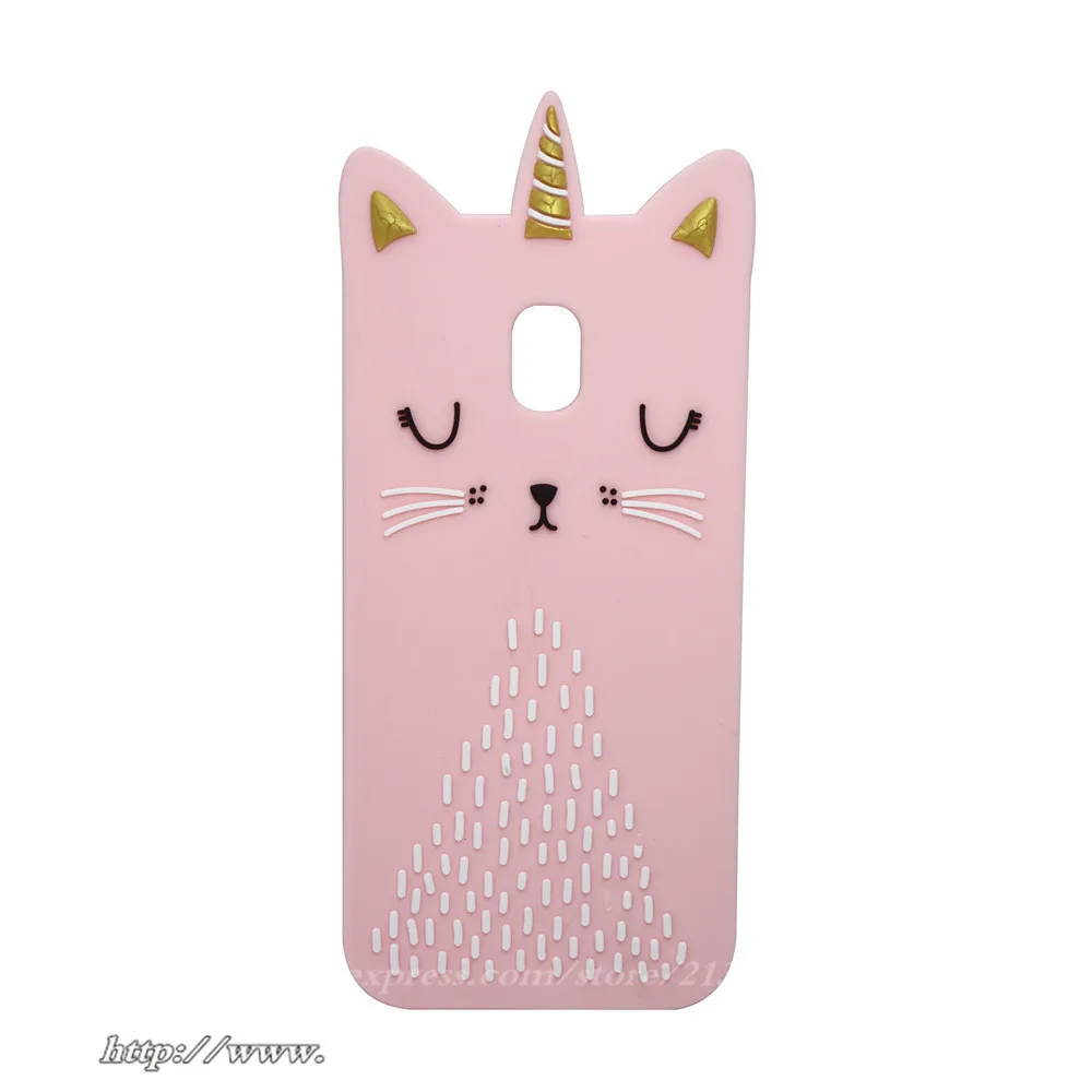

silicone 3D Cartoon Cat Phone Case For Samsung Galaxy J3 2017 Phone Cases For Samsung Galaxy J3 2017 J330F J330 Eurasia Edition