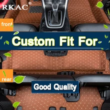 RKAC лучшее качество! Специальные автомобильные коврики для Nissan Armada 7 мест-2010 водонепроницаемые ковры для Armada