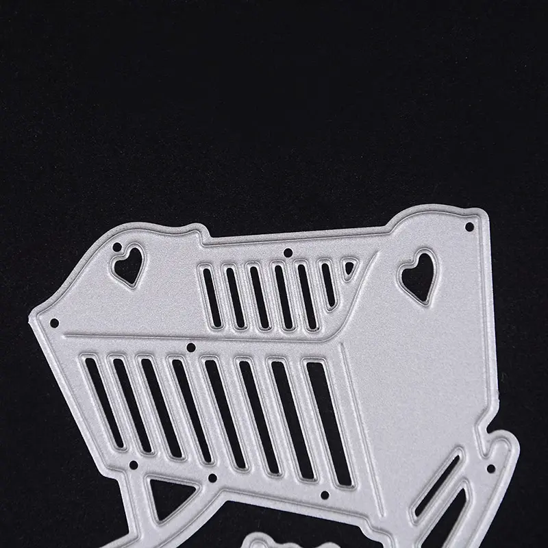 Baby Bed Metal Cutting Dies With Heart Pattern Toys Stencil For Scrapbooking Paper Card Making Craft Embossing Decor Baby Bed Metal Cutting Dies With Heart Pattern Toys Stencil For Scrapbooking Paper Card Making Craft Embossing Decor