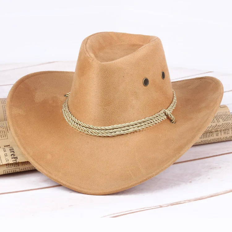 Горячая Распродажа Новая модная ковбойская шляпа унисекс в западном стиле, туристическая Кепка, кепка в западном стиле, 8 цветов AW7229