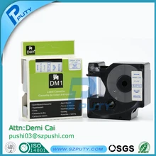 Puty Совместимость DYMO D1 53714 синий на белом D1 картриджа
