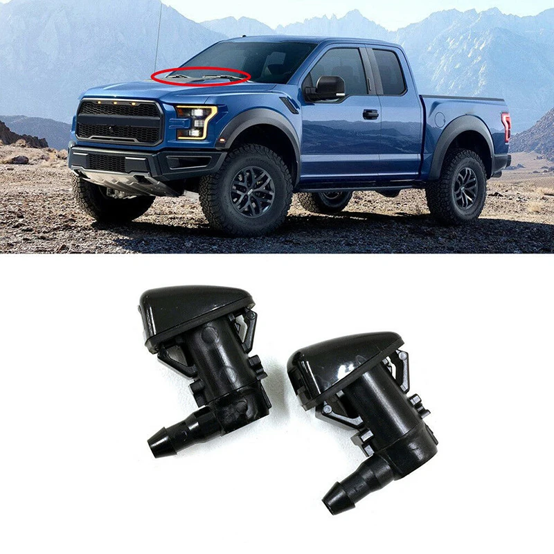Запчасти Форсунка щетки стеклоочистителя F-250 F-350 F-450 F-550 авто лобовое стекло BC3Z-17603-A Замена Черный для Ford