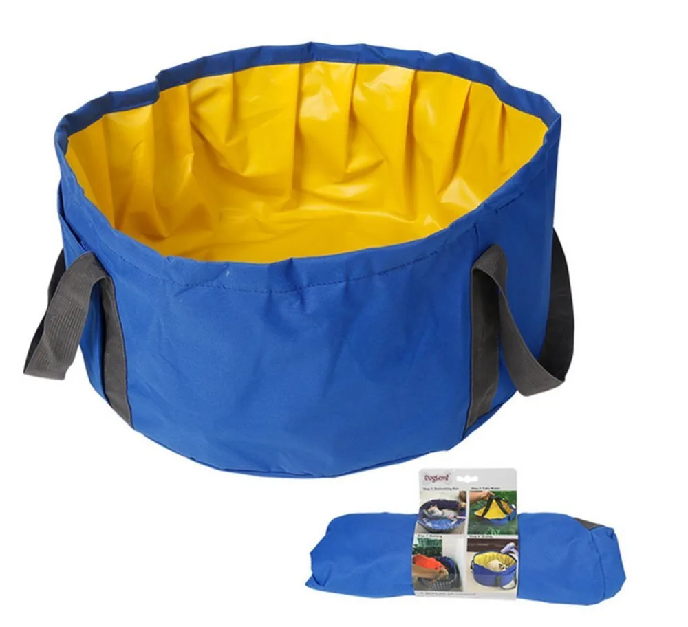 pieghevole dog cat cucciolo vasca da bagno portatile oxford piscina doccia idromassaggio bacino per cani di