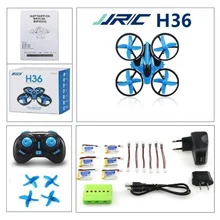 JJRC H36 одним из ключевых автоматический возврат мини Drone 2,4 г 4CH 6axis Безголовый режим RC Quadcopter в E010 T36 NH010