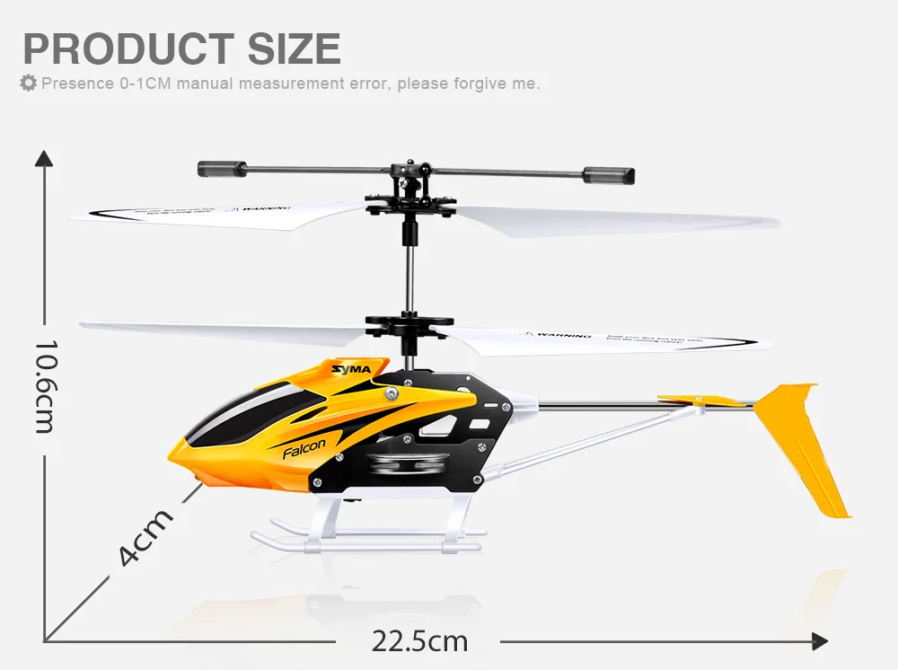 Syma официальный W25 вертолет 2 CH 2 канала мини Радиоуправляемый Дрон с гироскопом устойчивостью аварии RC игрушки для мальчика детский подарок