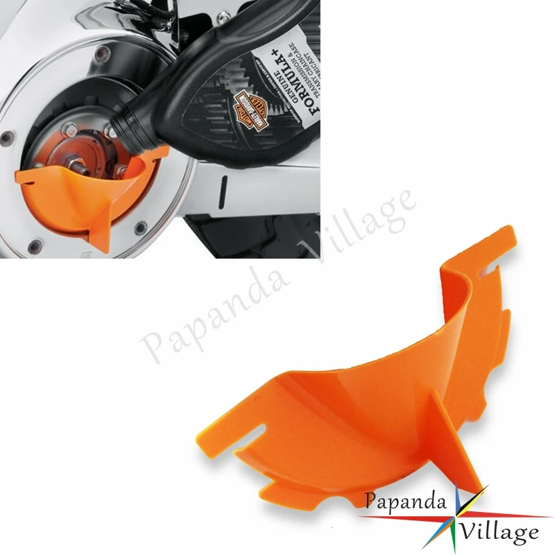 

Papanda Motorcycle Plastic Orange Primary Oil Fill Funnel for 84-00 Evolution 99-05 Dyna 00-06 Softai 99-06 Touring Twin Cam