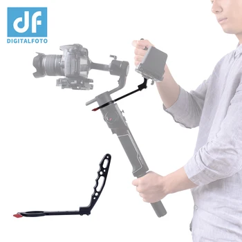 

Gimbal Accessories Aluminum Mounting Clamp Detachable Neck Ring handle Compatible With ZHIYUN Crane 2 Moza Air 2 vs WEEBILL LAB