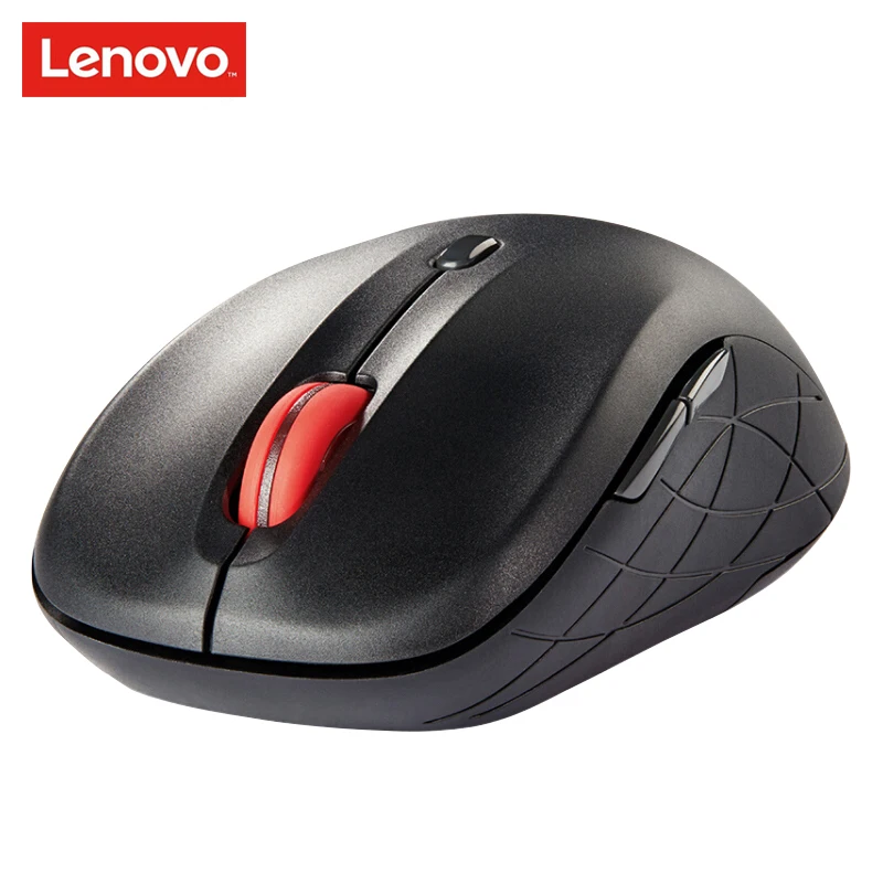 LENOVO WLM200 Wireless Mouse USB Connection 2.4GHz Wireless Mice Notebook Desktop Computer 1500dpi Mute Mini Mouse