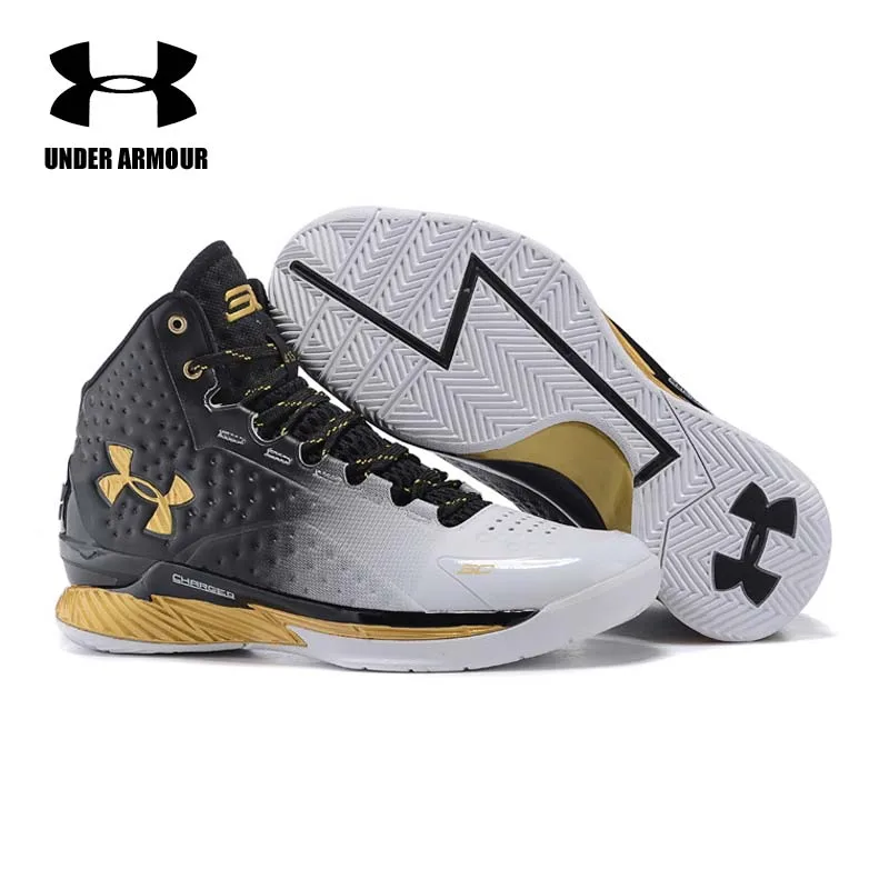 Under Armour hombres Curry V1 zapatos De Baloncesto Zapatillas De deporte Zapatillas De Baloncesto entrenamiento botas amortiguación clásico Stephen Curry Zapatillas De deporte