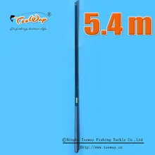Redwolf углерода 5.4 м Поток Тайвань Ручной чистый углерод удочку удочку набор стержней из углеродного волокна набор инструментов