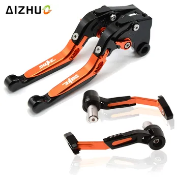 

Motorcycle Hand Guard Adjustable Foldable Brake Clutch Levers For KTM DUKE 125 200 390 690 2011 2012 2013 2014 2015 17 18