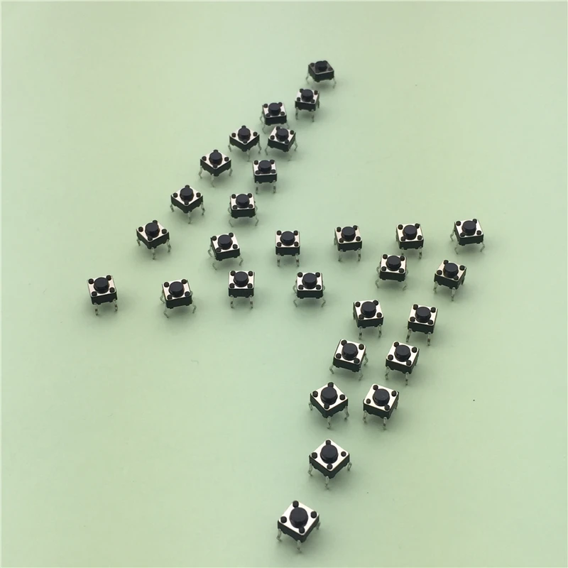 50pcs/lot 6x6x4.3MM 4PIN G89 Tactile Tact Push Button Micro Switch Direct Plug-in Self-reset DIP Top Copper Free Shipping 50pcs/lot 6x6x4.3MM 4PIN G89 Tactile Tact Push Button Micro Switch Direct Plug-in Self-reset DIP Top Copper Free Shipping