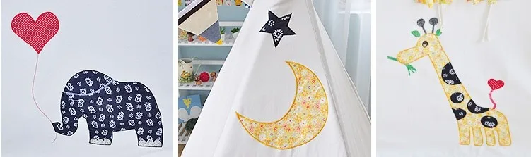 Дизайн дети вигвама играть палатки для слон коробка ребенка играть палатки дети играют дома игровая комната