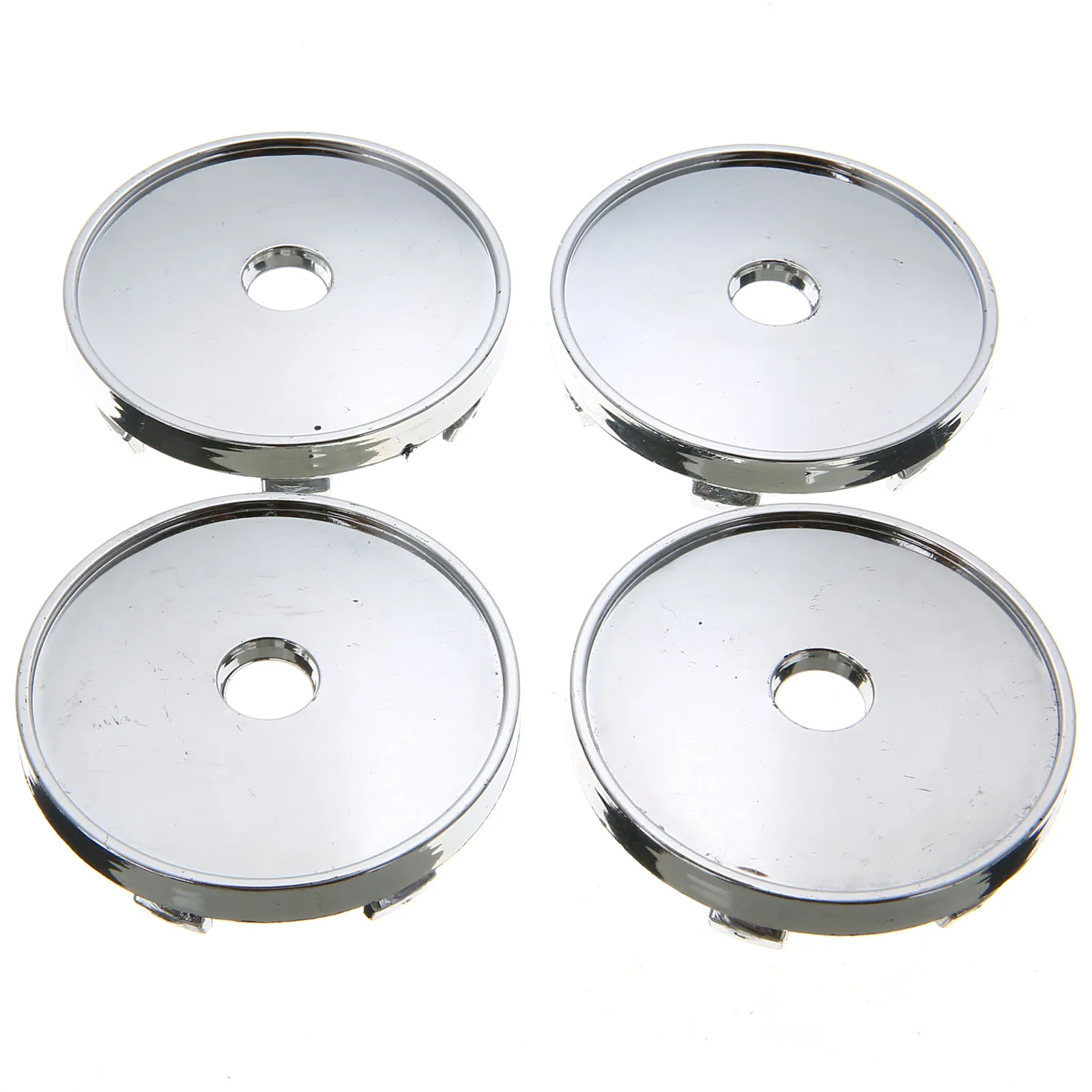 Mayitr 4pcs 60mm 56mm Silver Car Wheel Rim Center Hub Cap Emblem For Audi Honda VW BMW Car Styling