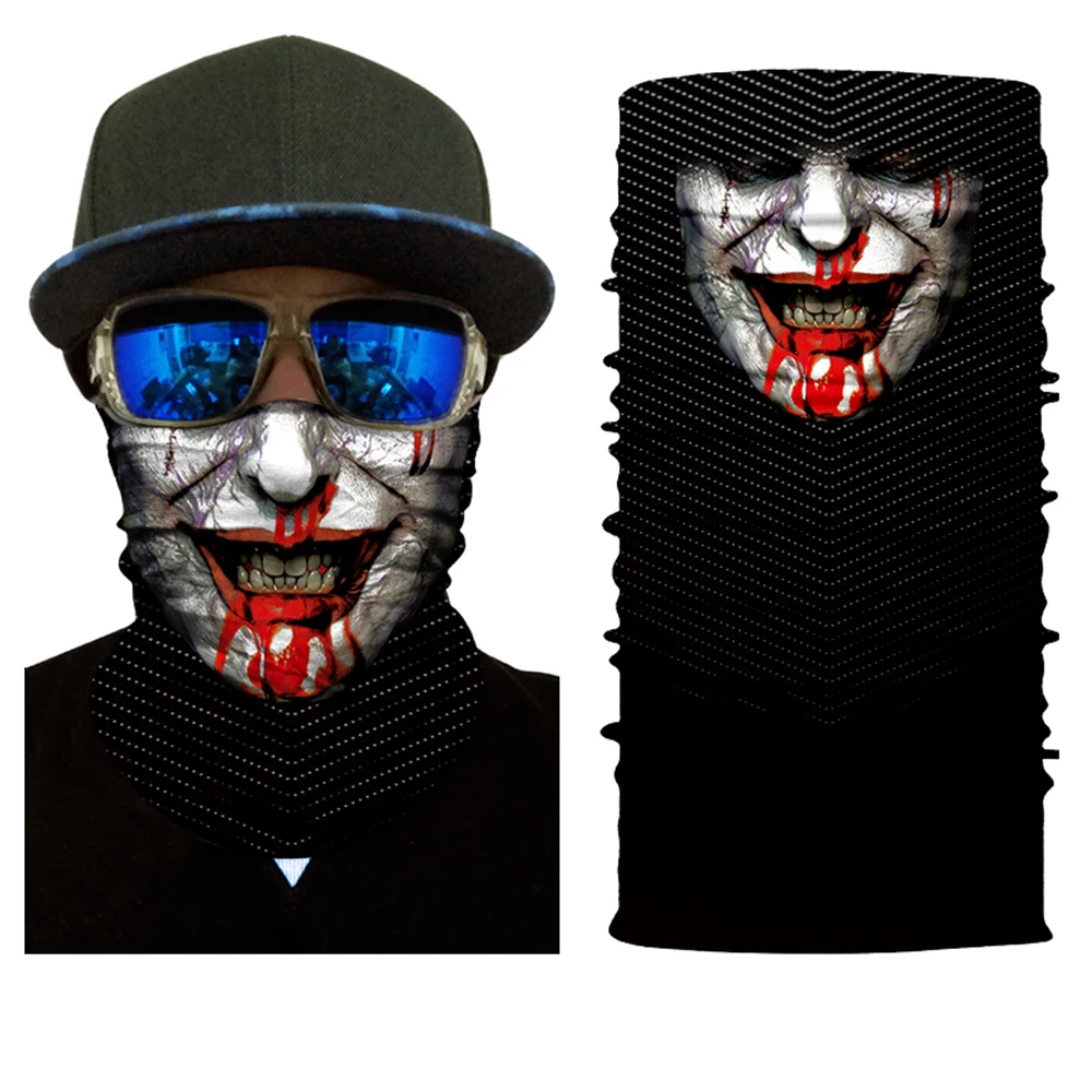 

BJMOTO Outdoor Motorcycle Face Shield Sun Mask Balaclava Skull Magic Head Face Masks Bandana Biker Motocross Moto Scarf