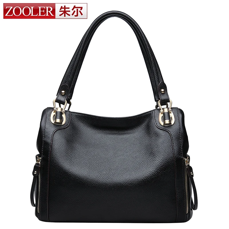  Hot Sale! Zooler woman bags 2017 bag handbag fashion handbags Brand OL lady genuine leather bag solid#2615 