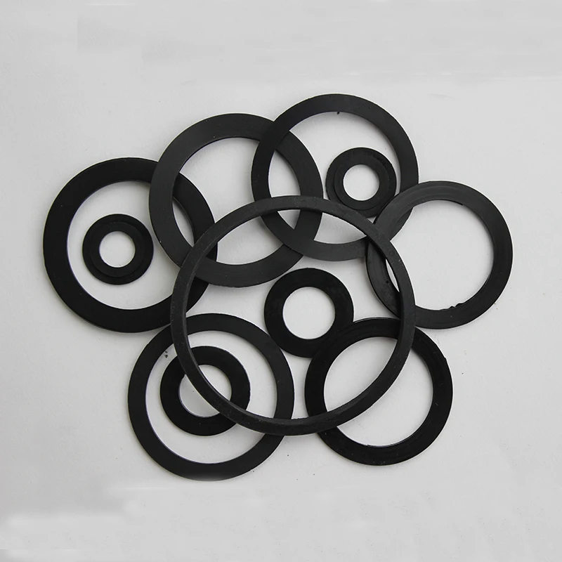 10x Oil Resistant Rubber Sealing Washer Insulation NBR Gasket Flat
