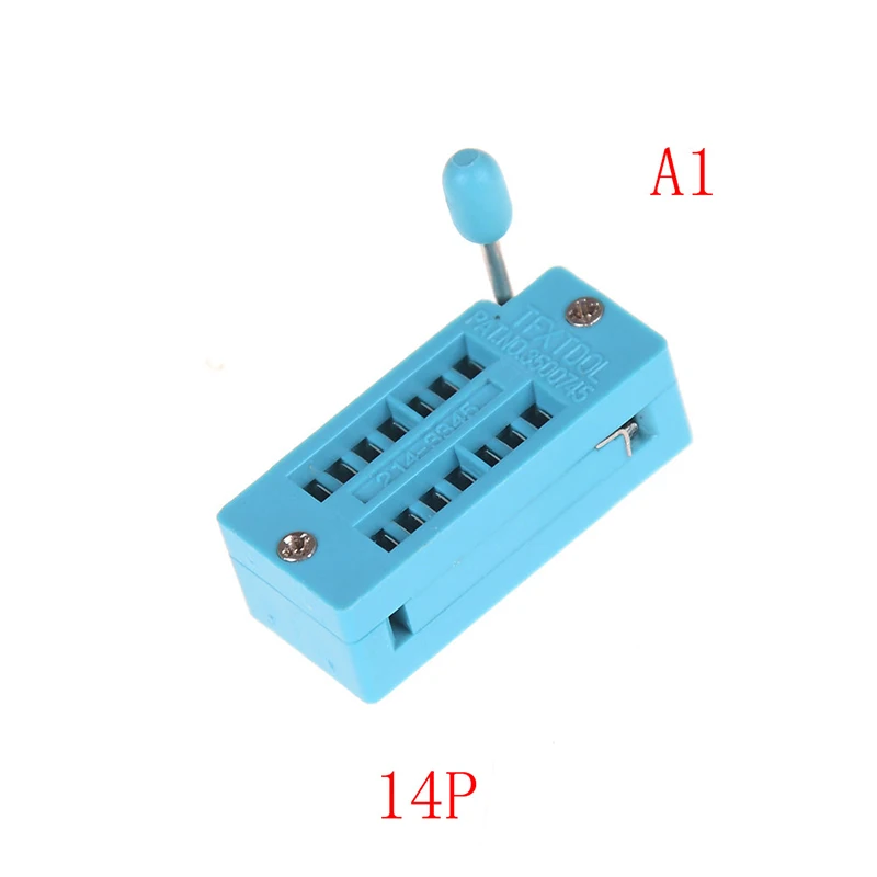 1 шт. Универсальный Высокое качество 14/16/18/20/24/28/32/40 Pin IC тестовый Универсальный ZIF разъем горячий дом улучшение горячая распродажа
