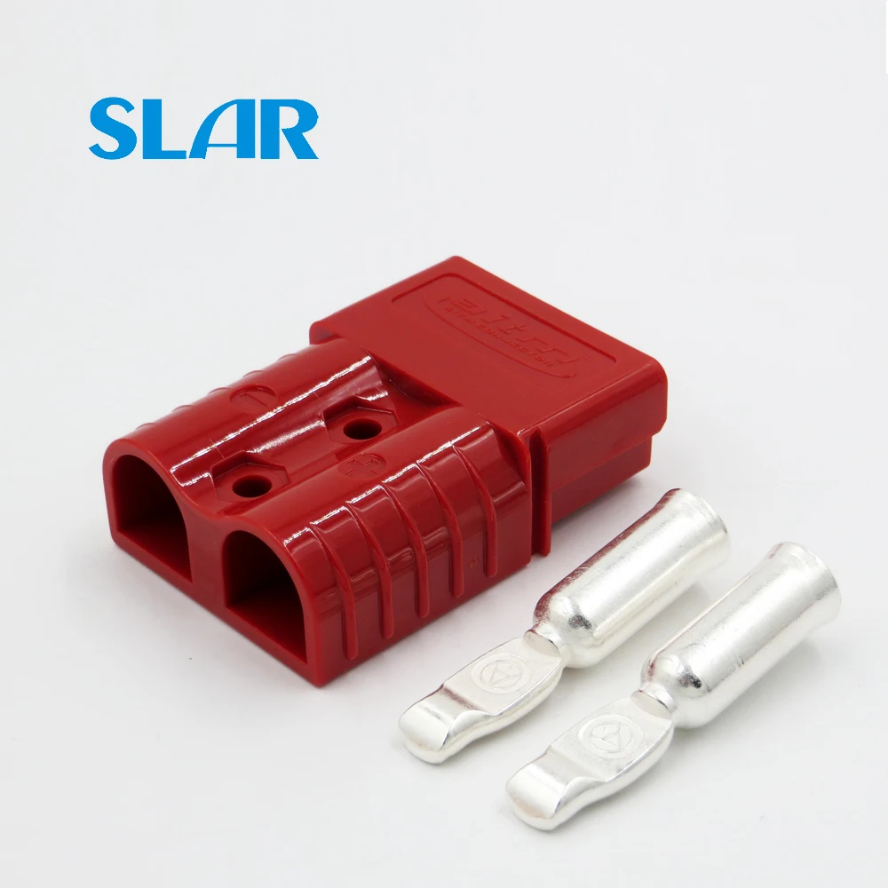 

120A 600V Red color SH120 Plug Connector Double Pole with copper Contacts T handle Anti Dust Cover for solar quickly connect