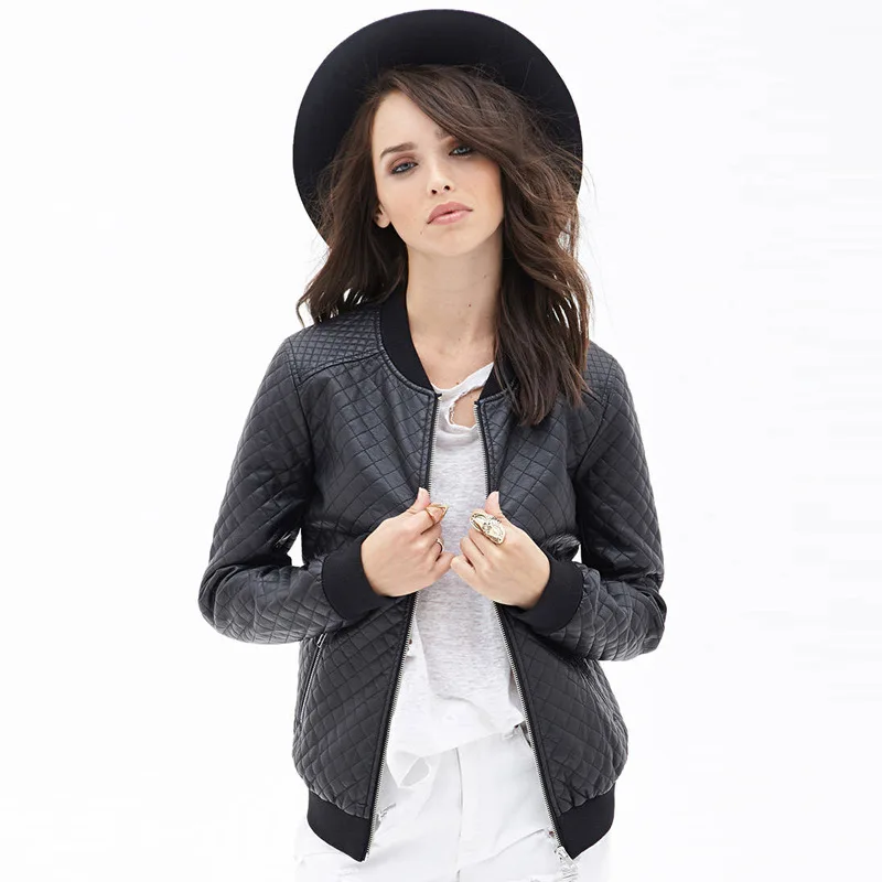 Popular Black Diamond Leather Jacket-Buy Cheap Black