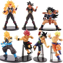 Аниме Драконий жемчуг Z dxf Super Saiyan рисунок игрушки в масках Саян Bardock лопуха Gogeta Драконий жемчуг Модель Коллекционная фигурка игрушка подарок