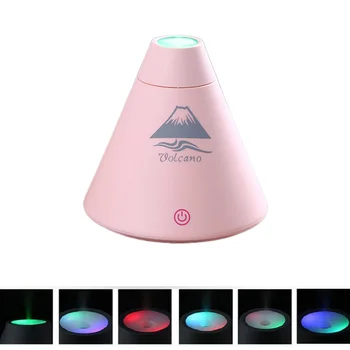 

EJOAI 160ml 3 Color Available Volcano Shape Essential Aroma Oil Diffuser mini USB Ultrasonic Air Humidifier Household Humidifier