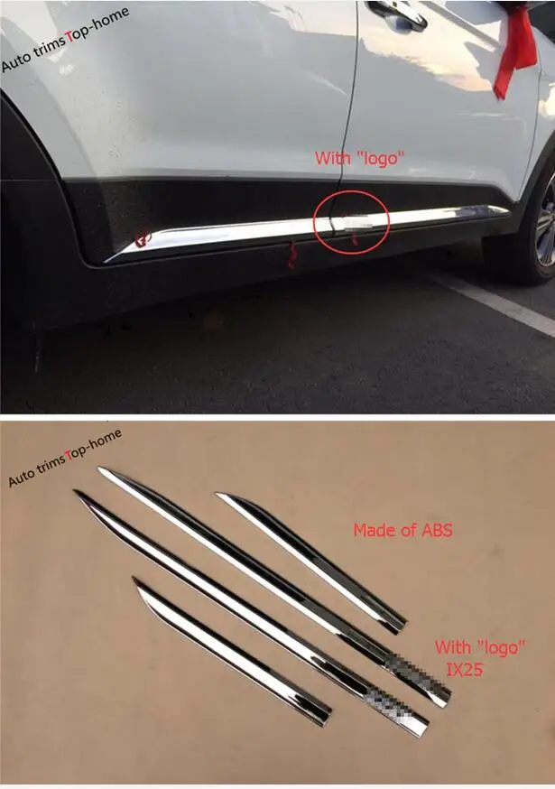 Yimaautotrims внешняя дверь корпус формовочная пластина декоративная крышка отделка 4