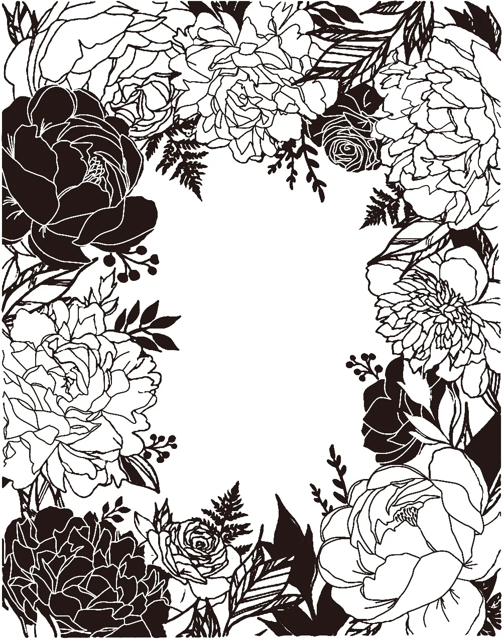 

Flowers Transparent Clear Silicone Stamp/Seal for DIY scrapbooking/photo album Decorative clear stamp A242