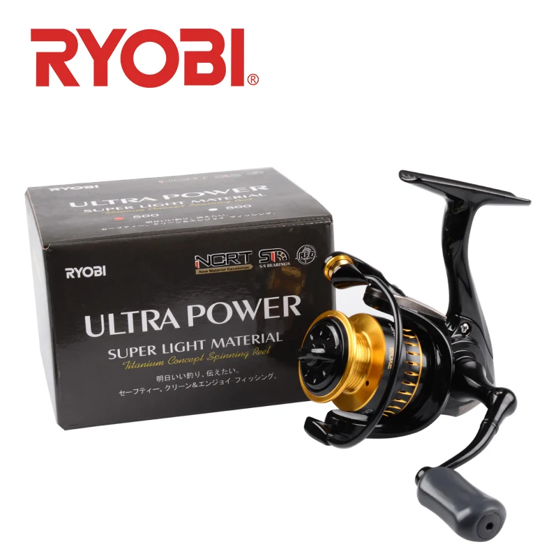 Рыболовная спиннинговая катушка RYOBI ULTRA POWER 500/800/1000 передаточное число 6 + 1BB