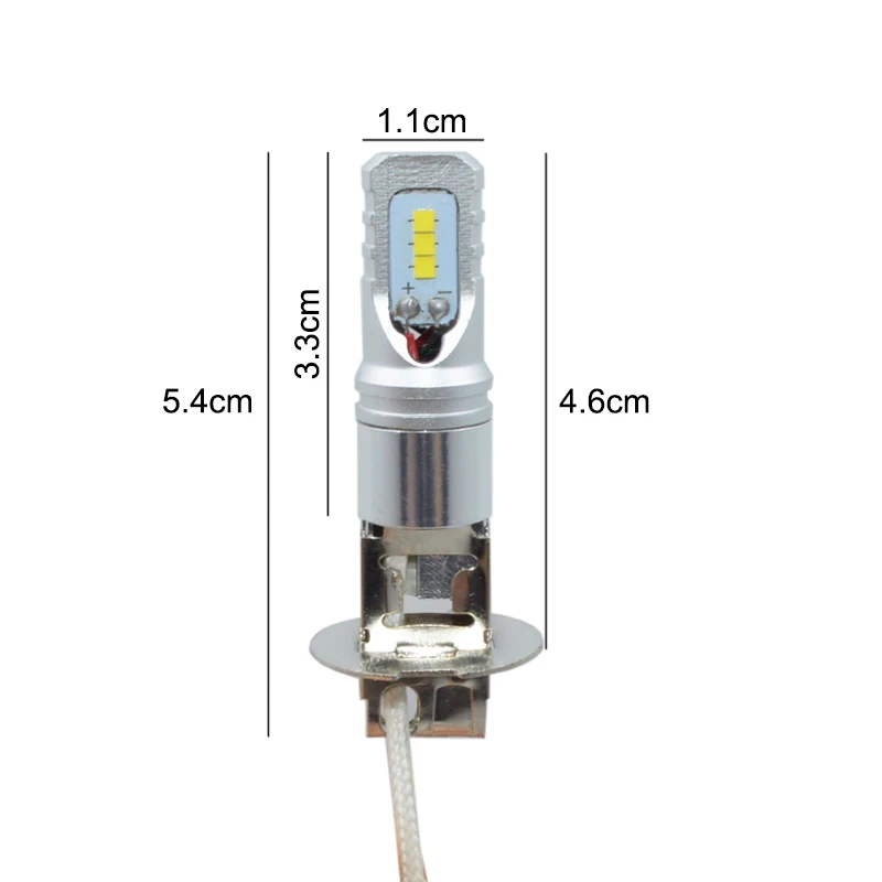 Светодиодный фар автомобиля h11 Светодиодный H1 H3 h4 h7 hb4/9006 hb3/9005 белый 6000K 3200lm Светодиодный прожектор лампы светодиодные лампы светодиод Светодиодная лампа фары Противотуманные фары автомобиля